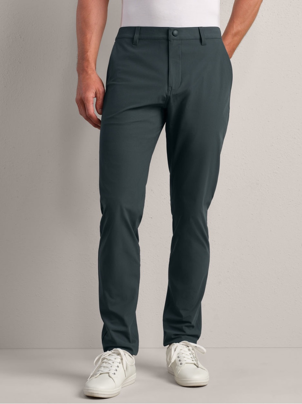 Rhône Commuter Slim Pants Men’s 32 Blue Gray Performance Stretch